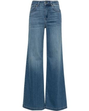 Liu Jo High-Rise Flared Jeans - Blue