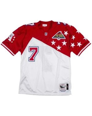 Mitchell & Ness 1995 John Elway Afc Pro Bowl オーセンティック Player "white/red" ジャージ - レッド