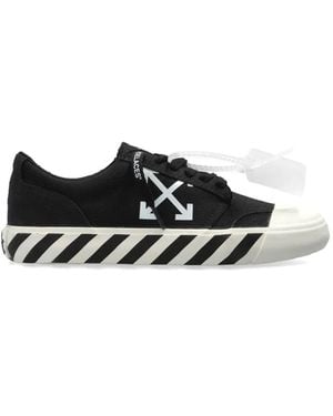 Off-White c/o Virgil Abloh Vulcanized Undercut Trainers - Black