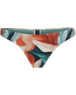 Lygia & Nanny Bas De Bikini Poipu Imprimé - Bleu