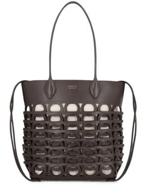 Ferragamo Borsa Tote Gancini - Nero