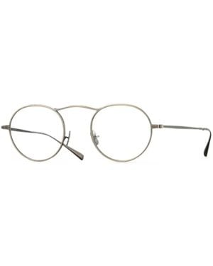 Eyevan 7285 Clubman-E Brille Mit Rundem Gestell - Weiß