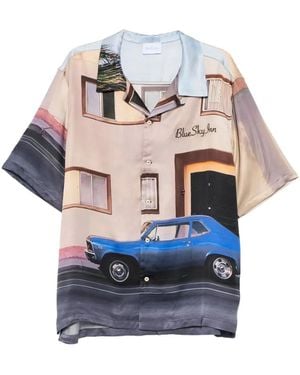 BLUE SKY INN Printed Shirt - Blue