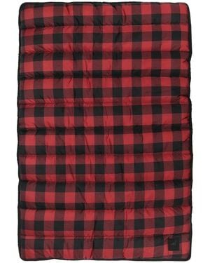DSquared² Logo-Print Quilted Yoga Hat - Red