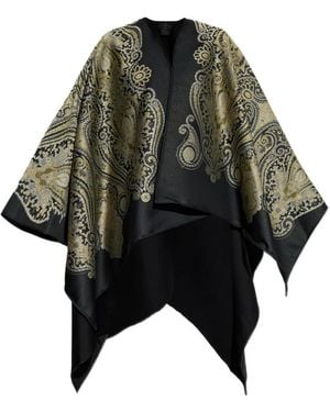 Etro Paisley-Pattern Wool Jacket - Black