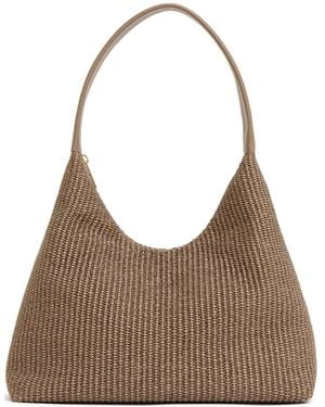 Mansur Gavriel Candy Woven Tote Bag - Brown