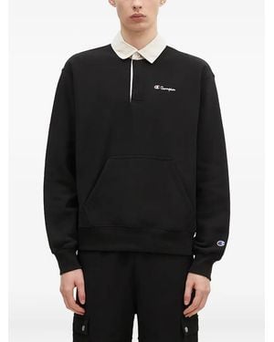 Champion Polo con bolsillo - Negro