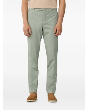 Hackett Kensington Belt-Loop Trousers - Green