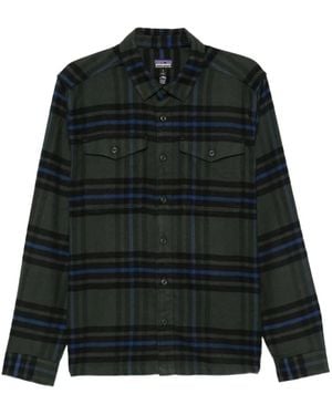 Patagonia Checked Pocketed Shirt - Black