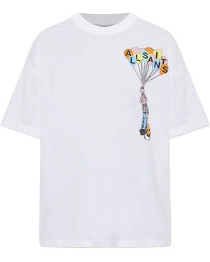 AllSaints Camiseta Lofty Etta - Blanco
