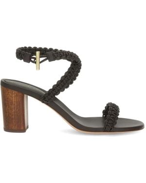 Gianvito Rossi Ubud Braided Sandals - Pink