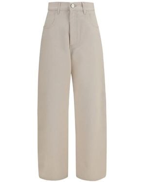 Rohe Berber Barrel-Leg Jeans - White