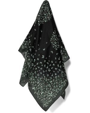 MICHAEL Michael Kors Schal Mit Blumen-Print - Schwarz