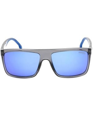 Carrera Rectangle-Frame Sunglasses - Blue