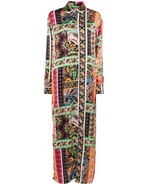 Bambah Button Down Dress - White