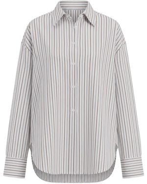 CISSA The Mr Big Striped Shirt - Grey