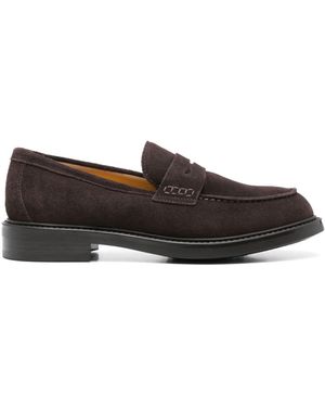 Doucal's Suede Loafers - Brown