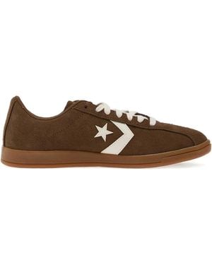 Converse All Star Classic Suede Trainers - Brown