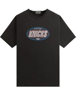 Kith X New York Knicks Y2K Vintage T-Shirt - Schwarz