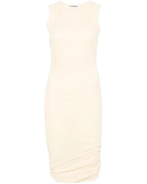 Jil Sander Klassisches Kleid - Weiß