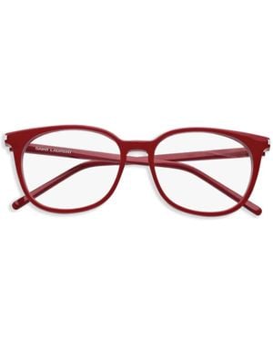 Saint Laurent Occhiali Squadrati - Rosso
