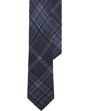 Ralph Lauren Corbata a cuadros - Azul