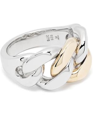 Tom Wood Dean Duo Ring - ホワイト