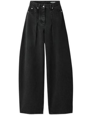 Jacquemus Belt-Loops Jeans - Black