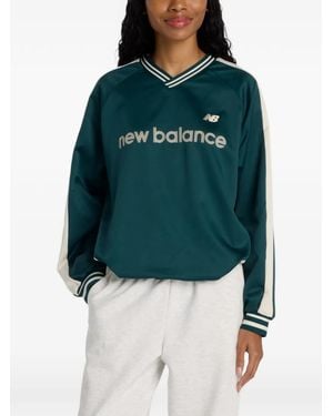 New Balance Sudadera Tejida - Verde