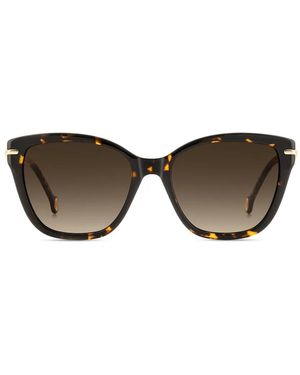 Carolina Herrera Cat-Eye-Frame Sunglasses - Gray