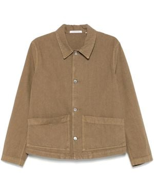 sunflower Striped Jacket - Natural