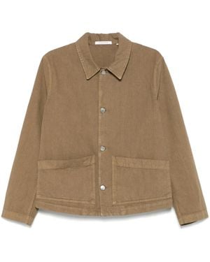 sunflower Striped Jacket - Natural