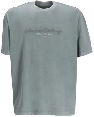 ARMANI EXCHANGE T-Shirt Con Logo - Grigio