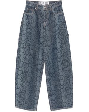 Liu Jo X Elodie Cotton Jeans - Blue