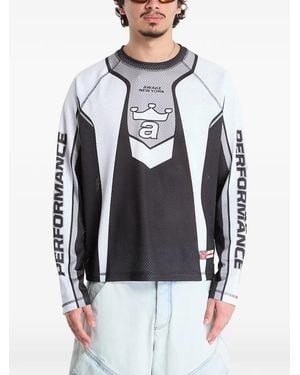 AWAKE NY Mesh Jersey Racer T-Shirt - Blue