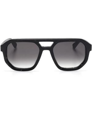 Mykita Oversize-Frame Sunglasses - Black
