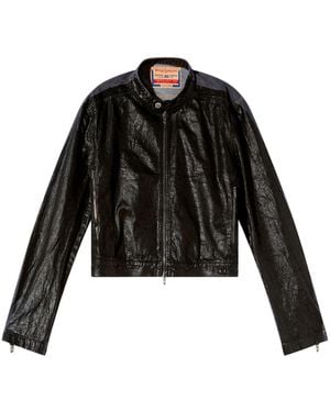 DIESEL X Damiano David D-Glory-Dd Jacket - Black