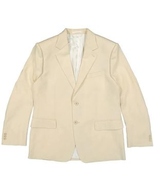 Helmut Lang Single-Breasted Blazer - Natural