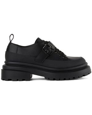 Karl Lagerfeld Leather Shoes - Black