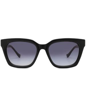 Yohji Yamamoto Square-Frame Sunglasses - Black