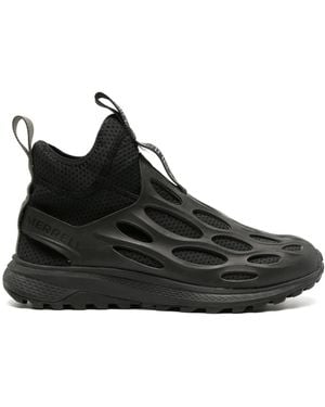 Merrell High-Top-Sneakers Mit Runder Kappe - Schwarz