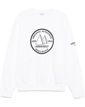 Bally Cotton Sweatshirt - White
