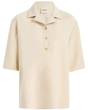 KHAITE Loucin Top - Natural