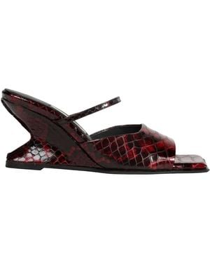 Miista Egle Square-Toe Sandals - White