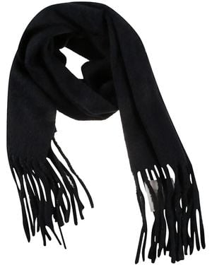 Loulou de Saison Bufanda Santo Con Flecos - Negro