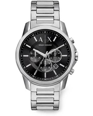 ARMANI EXCHANGE Round-Shape 44Mm Watch - Grey