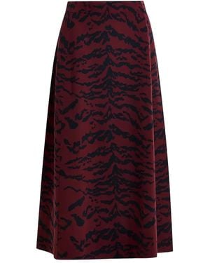 Essentiel Antwerp Rok Met Patroon - Paars