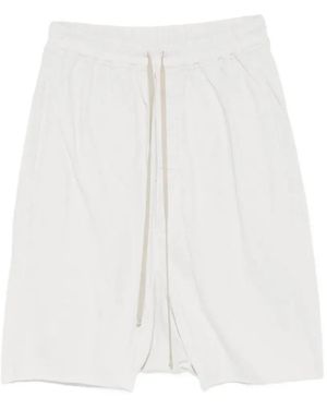 Rick Owens Drawstring Shorts - White