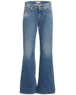 Elie Saab Vaqueros Acampanados - Azul