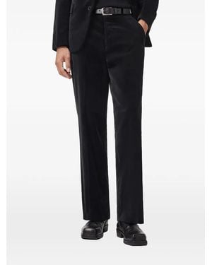 AllSaints Saga Velvet Trousers - Black